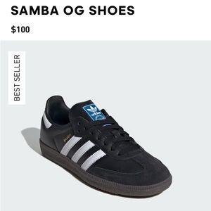 Black Adidas Sambas - M7/W8.5